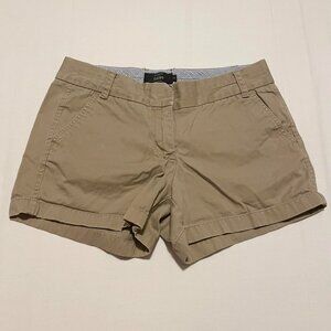 J Crew Chino Shorts Womens Size 4